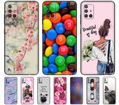 Funda de silicona para Samsung Galaxy A51, carcasa trasera para Samsung A51, A515, funda blanda de 6,5 pulgadas, carcasa de TPU negra. Samsung A51