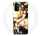 Coque pour Oppo A74 5G Anime Genos One Punch Man Sonic Le Foudroyant
