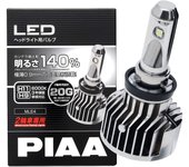 Bombilla LED PIAA para faros delanteros de vehículos, 6000 K, tipo 12 V, 23 W, inspección MLE4, dos ruedas, H11/9 [Compatible con el vehículo]