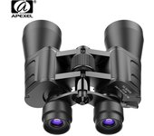 APEXEL-prismáticos 10-30X50 de largo alcance, gran aumento, compactos, HD, Spyglass, potentes binoculares para caza, equipo de Camping