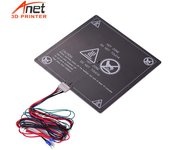 Plataforma calefactora para cama caliente de impresora 3D Anet, placa de aluminio con tamaño de 220 x 220 x 3 mm