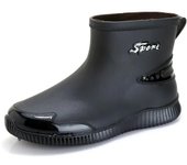 Zapatos de lluvia para hombre, más terciopelo, mantienen el calor, barril medio, cómodos, resistentes al desgaste, antideslizantes, a la moda, salvajes, a prueba de agua, invierno, empuje principal 40