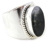 Bague Argent 'Heaven' Vert 52
