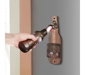 1 abridor de botellas de cerveza de estilo industrial: colgante decorativo de pared multifuncional para uso en catering y bares 1pc