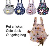 Bolsa para transportar pollos, bolsa para transportar aves de corral, bolsa de mano para transportar patas de pollo, bolsa de transporte tipo bandolera para gallinas, gallos, aves de corral, viajes y senderismo azul