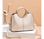 Nuevo bolso de mano práctico con rombos de gran capacidad para mujer, nuevo bolso de mano con bandolera color rosa