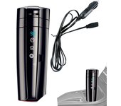 Hervidor eléctrico para coche de 12/24 V, hervidor de agua para montar en el vehículo, hervidor de agua portátil, taza de agua eléctrica de calentamiento rápido, taza de aislamiento para United States