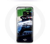 Coque pour Samsung Galaxy S9 Plus Formule 1 Pierre Gasly Pilote F1 Blanc