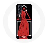 Coque Vivo Y72 Squid Game logo symboles triangle carre cercle Fond Noir