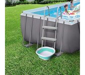 Lavabo plegable de plástico portátil para piscina, lavabo para pies, lavabo para cocina, lavabo para lavar frutas y verduras, bañera para pies gris