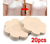 10/20/30/50 Uds. Cinta Invisible para levantar el pecho para mujer, superposiciones en el sujetador, pegatinas sexis para pezones, cubiertas para el pecho, protección para sujetadores y pezones 10PCS