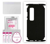 apgo Protective Skin Sticker for the back+sides compatible with Xiaomi Mi 10 Ultra, Full Wrap Film, Foil, Vinyl - Pattern Matrix