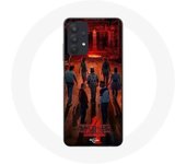 Coque Maniacase pour pour Samsung Galaxy A32 4G Série Stranger Things saison 4
