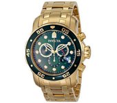 Invicta Pro Diver Chronograph 200M 0075 Reloj Hombre verde