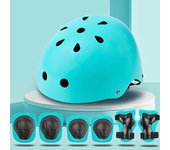 Casco protector para niños, rodilleras, coderas, 2, 3, 4, 5, 6, 7, 8, 9, 10, 11, 12 años, equipo de protección adecuado para patines y patinetas para niñas y niños 10-30kg