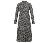 Regatta Vestido midi Orla Kiely Parsley para mujer/señoras 10 UK negro
