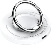 Ładowarka indukcyjna Choetech T603-F MagSafe z uchwytem - biała