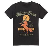 Camiseta  Salvaje y Libre  para hombre de Yellowstone XXL negro