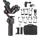 hohem iSteady MT2 Kit Estabilizador de cámara de 3 ejes Estabilizador de cardán para teléfono inteligente 1,2 kg/2,64 lbs with AI Vision Sensor & Fill Light Module negro