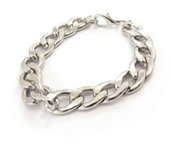 Les Trésors De Lily [J7042] - Pulsera de plata 'Maille Gourmette' plata
