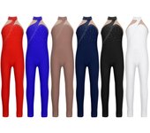 Niños Niñas Gimnasia Leotardo Entrenamiento Danza Mono Sin Mangas Sheer Mesh Patchwork Patinaje Mono 9-10 Years rojo