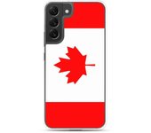 Coque Téléphone - Samsung - Galaxy S20 Plus - Drapeau Canada - Souple - Multicolore