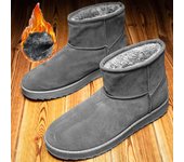 Botas de invierno para hombre y mujer Zapatos de invierno cálidos y aterciopelados Zapatos de invierno para hombre 36 negro