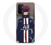 Coque Maniacase pour Oppo A54 5G paris saint germain anime