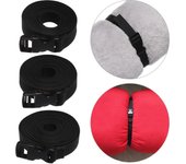 Herramienta de acampada, saco de dormir para apretar, amarre de carga de nailon, soporte para equipaje, Kits atados de viaje, correa para cinturón 50cm