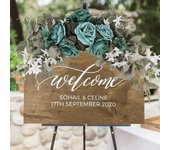 Arco de rosas artificiales vintage para bodas, arreglos florales, centros de mesa para mesa, coche, pared, ventana, arco, hogar, jardín, decoración de bodas. blanco