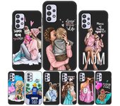 Funda para Samsung Galaxy A32, diseño de Super Mamá Bebé, para Samsung A32 4G, A32, A53, A51, A52S 5G, A71, A72, A70, A50, A12, A21S. Samsung A13 5G