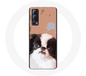 Coque Vivo Y72 Épagneul japonais Noir et Blanc Race de chiens