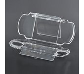 Carcasa transparente para PSP 2000 y 3000, funda rígida de transporte transparente con cristales a presión, moldes para Sony Playstation. Nueva. onesize