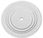 Kit de 11 Uds de Mini hoja de sierra Circular, juego de mandril de corte y molienda eléctrica plata