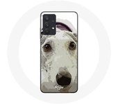 Coque Maniacase pour Samsung Galaxy A32 4G Lévrier greyhound Race de chiens
