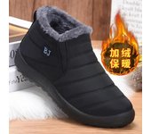 Botas de moda para hombre, zapatos de nieve para exteriores, botas militares de invierno para hombre, botines de senderismo, zapatos impermeables para hombre, zapatos de trabajo, calzado 2024 36