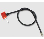 Tubo de extensión para bomba de aire de bicicleta, manguera para bicicleta, conector para bomba de aire, boquillas para inflar neumáticos de bicicleta, accesorios, manguera para bomba negro