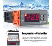 Controlador de temperatura para invernadero, termorregulador para incubadora, relé de calefacción, control de temperatura para terrario, termostato digital I1H7