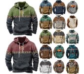 Sudadera con capucha y estampado 3D de talla grande para hombre, sudadera de tendencia hip hop, tops deportivos holgados con peplum S