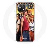 Coque pour Xiaomi Mi 11 Lite Anime One Piece Luffy Affiche Personnages Art Saison 1