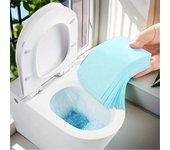 Limpiador de pisos concentrado en escamas, soluble en agua, descontaminante doméstico, hoja de limpieza, adecuado para inodoro, piso de madera, baño 30PCS