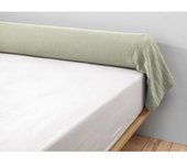 Taie de traversin  Gaïa  85 x 185 cm  Gaze de Coton  - Gaïa Vert d'Eau - 85 x 185 cm