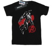 Marvel Boys Avengers Endgame Mono War Machine Camiseta 12-13 negro