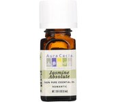 Aura Cacia, 100% Pure Essential Oil, Jasmine Absolute, 0.125 fl oz (3.7 ml)