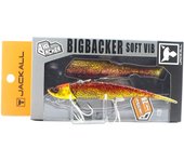 Señuelo hundido Jackall Big Backer Soft Vib 28 gramos Oro rojo (5846)