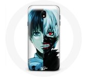 Coque pour Samsung Galaxy S4 Tokyo Ghoul Visage Moitié