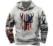 Sudadera con Capucha para Hombre con Estampado 3D Tops De Calle De Gran Tamaño Sudadera con Capucha Harajuku Sudadera con Capucha Gótica Informal Y2K Ropa Vintage De Calle para Hombres XL