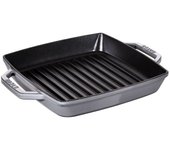 Staub - Gril Carré Gris Grafito 23cm