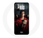 Coque pour Xiaomi Redmi Note 10 5G La casa de papel Rio Masque