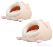 Hamaca de invierno para hámster, cálida y de terciopelo, jaula para mascotas pequeñas, nido para dormir, cama para cobayas, erizos y ardillas, accesorios para jaulas.
